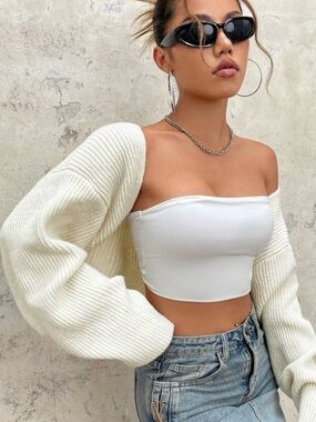 Cream Women’s Shrug